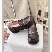 35-43 大码女鞋41宽脚肥原创lolita鞋jk制服鞋学生鞋学院小皮鞋42