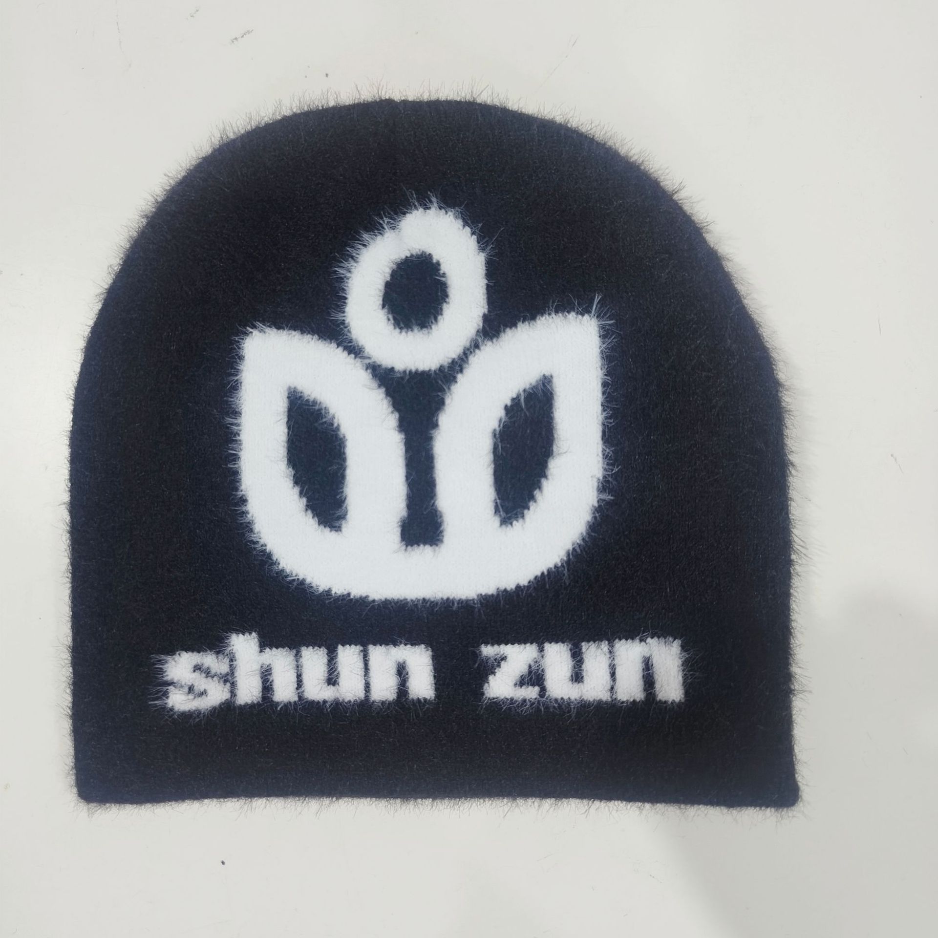 Transfronterizos nuevos puntos de imitación de visón sombrero de frijol sombrero de punto sombrero de invierno sombrero Jacquard sombrero de protección de orejas