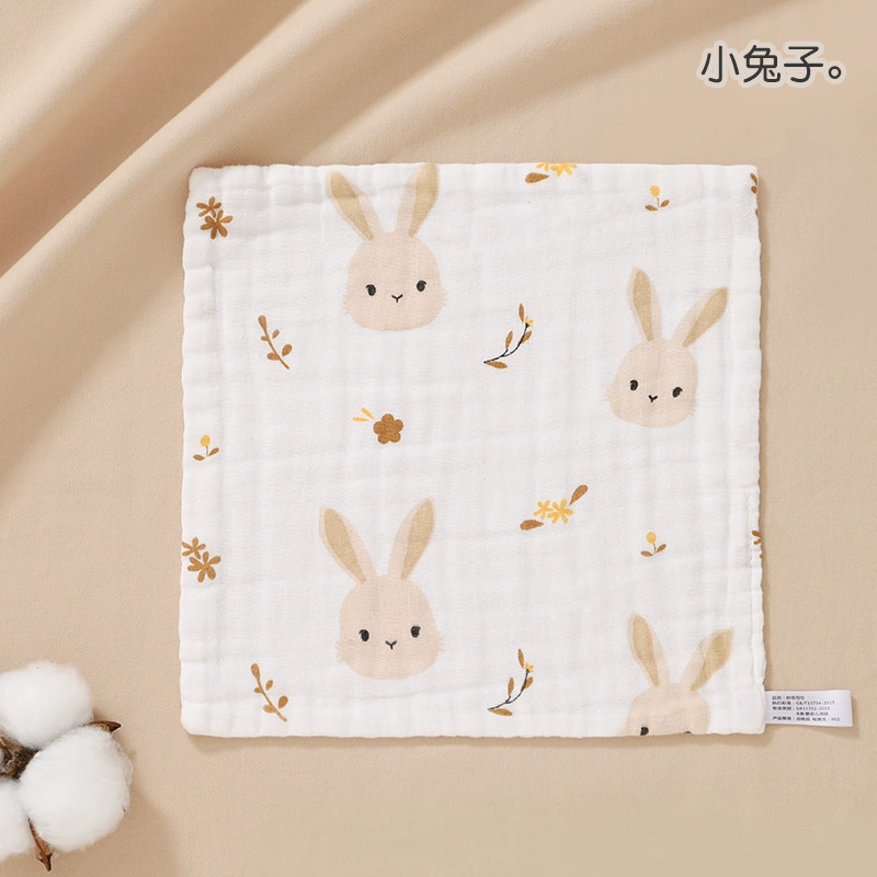 Children's eating bib, gauze towel, baby hygiene product for new born for face washing, handkerchief