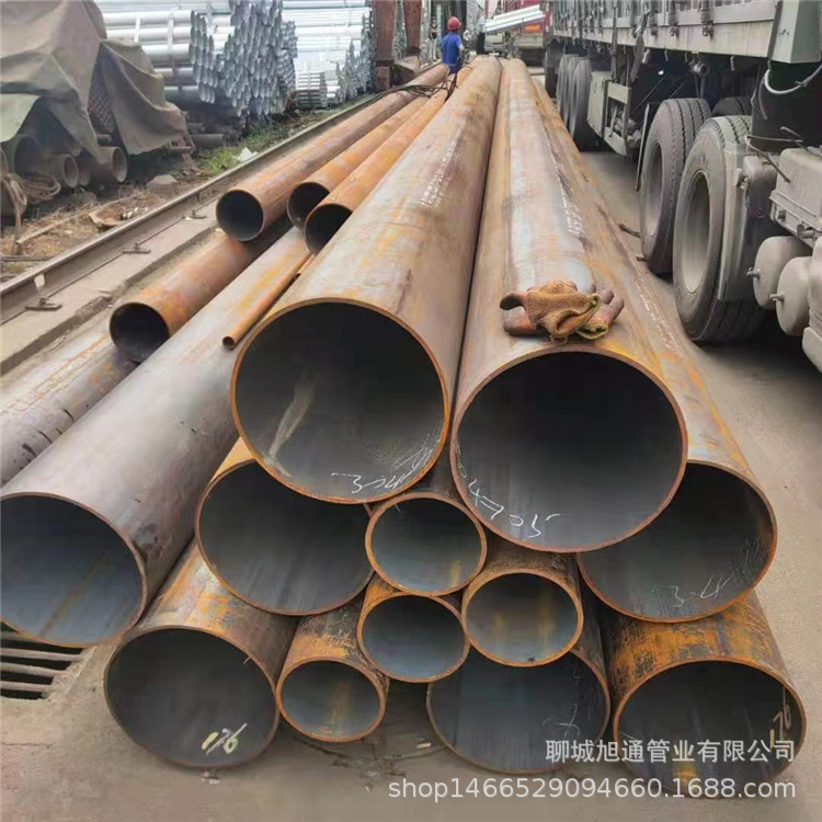 天津大无缝TPCO Q345D无缝钢管377*10 Q345D大口径薄壁钢管