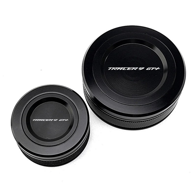Suitable for Yamaha Tracer9Gt/+ 23-24 Model Modified Front Brake Fluid Cup Cover + Rear Brake Fluid Cup Cover