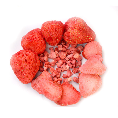 Dehydrated Strawberry Dices, Berries, and Fragments - Direct Manufacturer Sales - Dehydrated Fruits and Vegetables Snacks - Leisure Snacks - Open and Eat