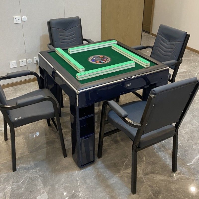 高档静音麻将机全自动餐桌两用棋牌家用可折叠四口机多功能机麻|undefined