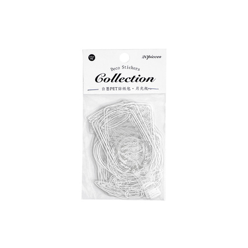 Dried flower bookmark handmade DIY material specimen plastic sealing film creative transparent handbook glass bottle sticker decorative waterproof