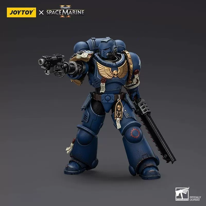 JOYTOY Тёмный Источник Warhammer 40K Космический Десантник 2 Титус Адъютант Коллекционное издание Трио 1:18 подвижная модель