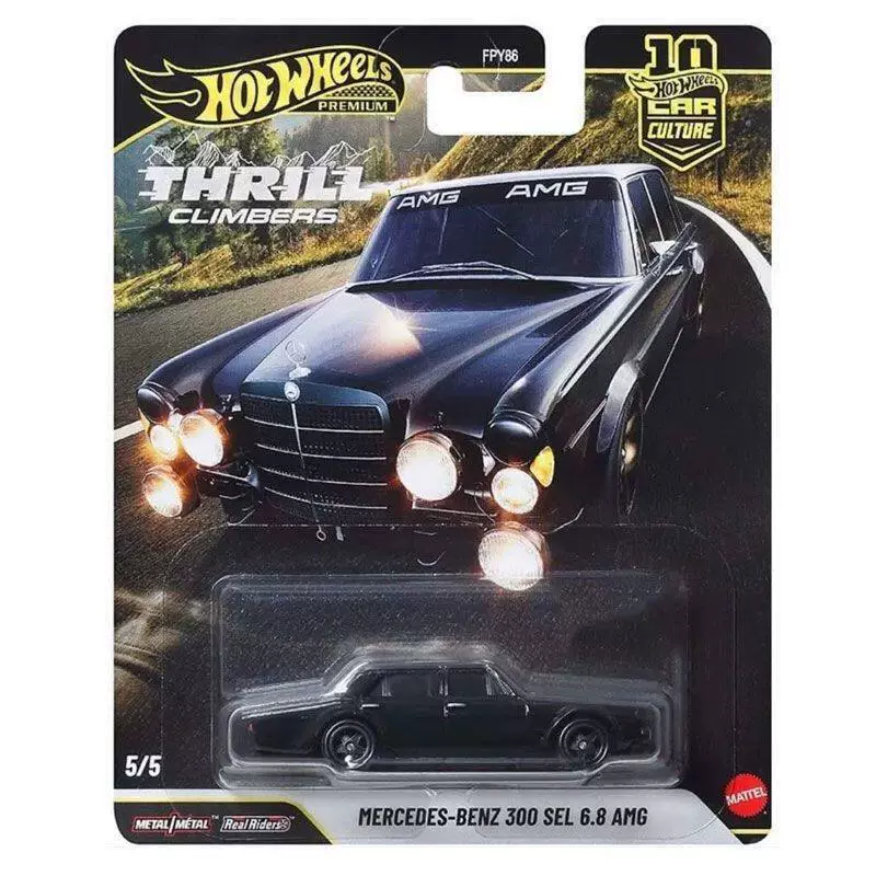 风火轮 Car Culture Mountaineer 5 New Speedy Timeless Classic No. 0 Simulation Alloy Car Model Sports Car FPY86