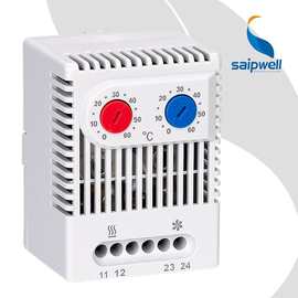 机柜温控器  ZR011威图配电柜恒温器 风扇常开常闭双控温度控制仪