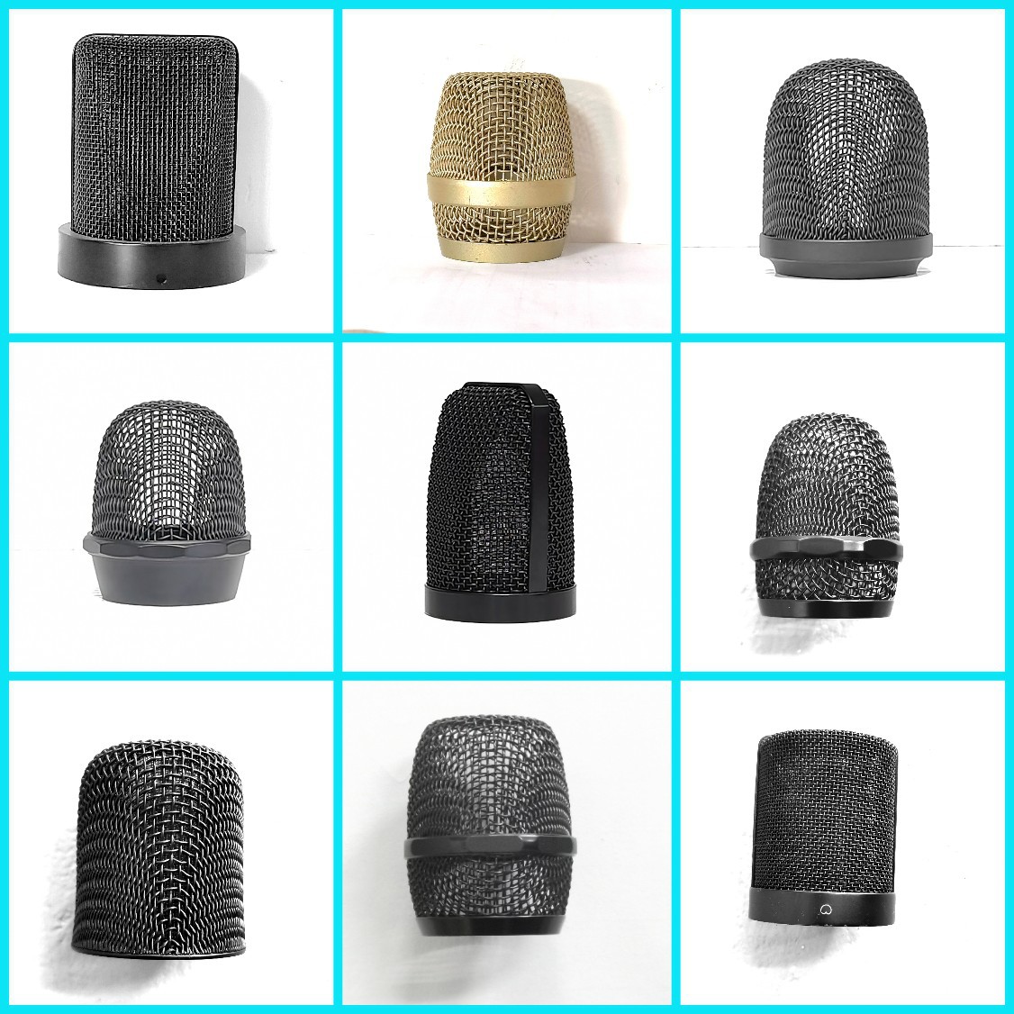 专业麦克风话筒网头网麦克风配件