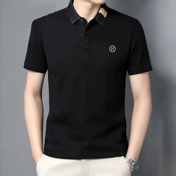 R01 short -sleeved black