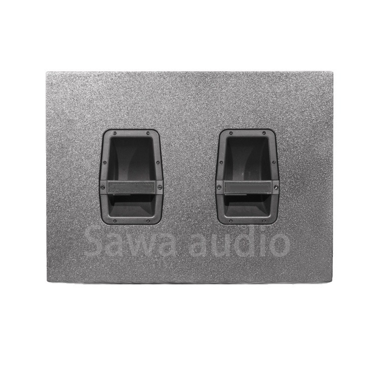 Subwoofer de 18 pulgadas de alta potencia de matriz lineal de sonido profesional al aire libre para conciertos de altavoces de bar