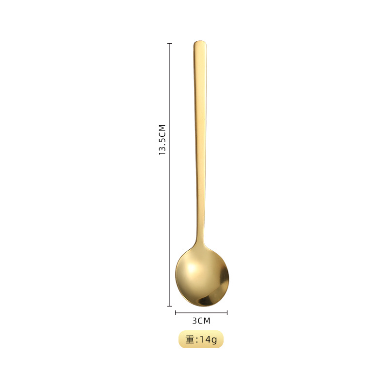 13cm 원형 스푼 골드(런닝 볼륨 모델)