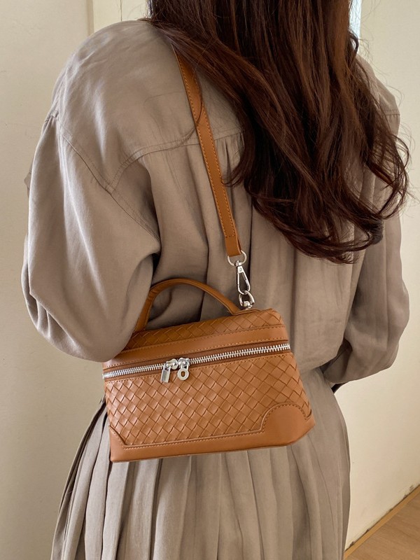 Nicho de diseño bolso mujer 2026 nueva moda trenzada bolso pequeño exquisito mini hombro bolso de mujer