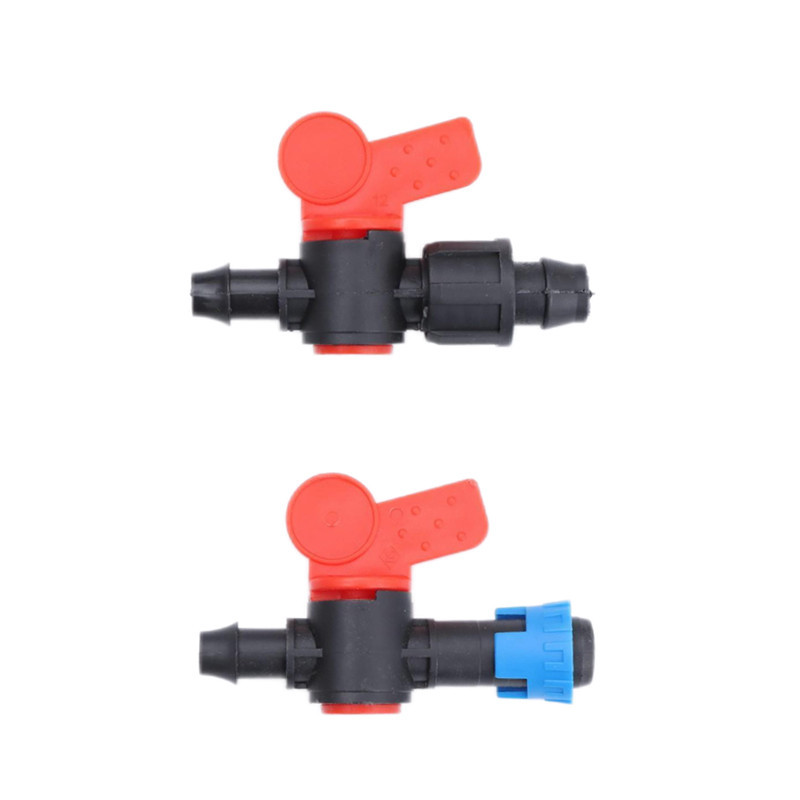Válvula de derivación PE tubo duro válvula de derivación ahorro de agua herramientas de riego válvula pequeña cerradura de boca grande tubo duro suministro directo de fábrica