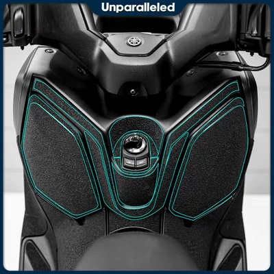 Modified Body Thickened Protective Stickers, Motorcycle engine and accessories - 03-storage-box-start-button-23-26-models
