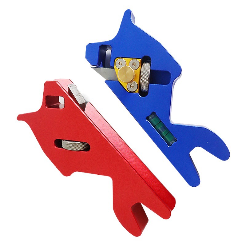 Carpintería Biselado cepillado manual 45 ° Bisel recorte cepillado eliminación de esquina ángulo de limpieza cuchillo de cepillado multi-bit conmutable DIY