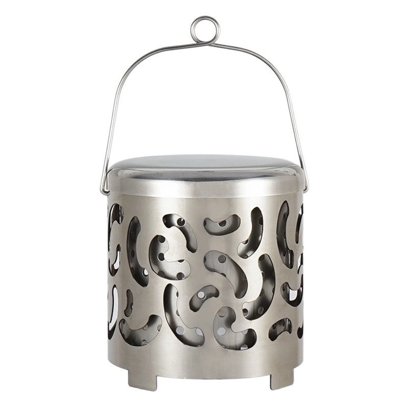 CLS al aire libre mini estufa de calefacción de acero inoxidable de otoño e invierno calentador de camping multi-función de calefacción portátil cubierta de calefacción