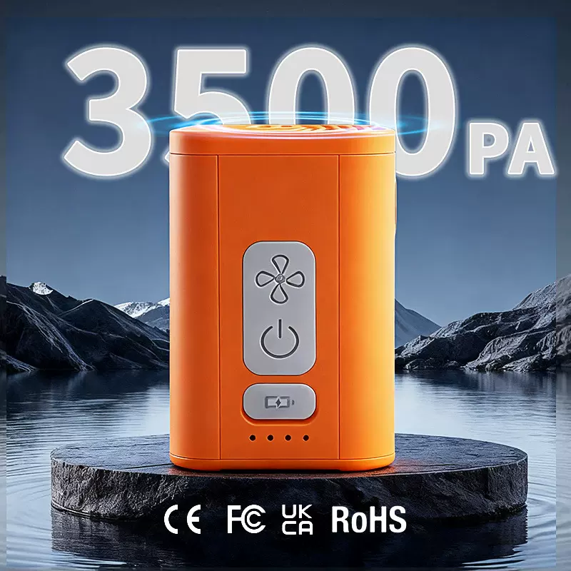 充电款无线泵抽充两用户外气垫床游泳圈多功能真空压缩袋抽气电泵