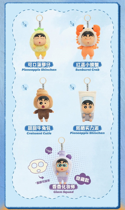 正版蜡笔小新美味春日部系列盲盒潮流玩偶手办可爱公仔摆件批发礼|undefined