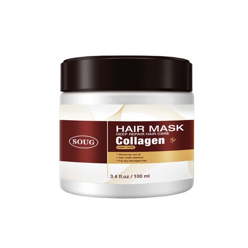 国境を越えた売れ筋のリペアヘアマスク、深く保湿して修復し、乾燥して傷んだ髪を滑らかにし、乾燥したヘアケアの逆マスクが在庫あり|undefined