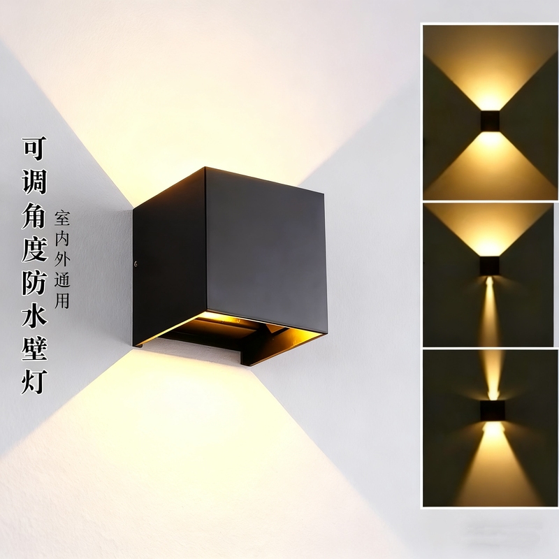 Wall Lamp Outdoor Waterproof Villa Hotel Garden Fence Courtyard Lamp Staircase Corridor Outdoor up and down Wall Washer Light Wall Lamp Outdoor Waterproof Villa Hotel Garden Fence Courtyard Lamp Staircase Corridor Outdoor up and down Wall Washer Light