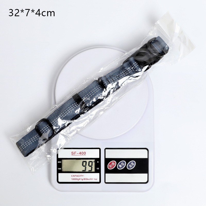 Nuevo collar de mascotas reflectante no estrangulado cómodos collar de nylon para perros collar de perros fabricantes de artículos para mascotas en stock