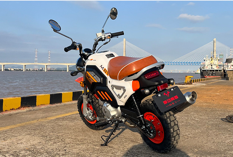 Motorcycle Youth National Iv Efi 50Cc Little Monkey Motorcycle Sports Car Retro Urban Road Street Car Can Be Licensed
