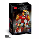 Мстители, герои, конструктор, игрушка для мальчиков, бэтмен, Халк, Железный Человек