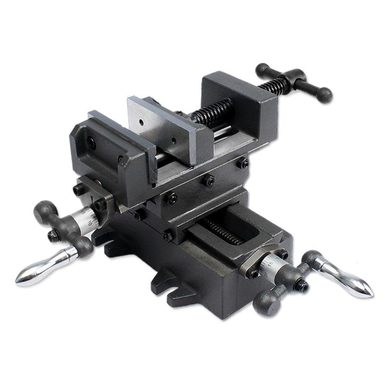 Поперечные плоскогубцы Настольное сверло 8-дюймовый прецизионный верстак промышленного класса со шкалой Многофункциональные поперечные настольные плоскогубцы 5 сверхмощных