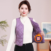 中国风马夹2025妈妈装新款中老年人奶奶背心马甲加绒加厚女士短款