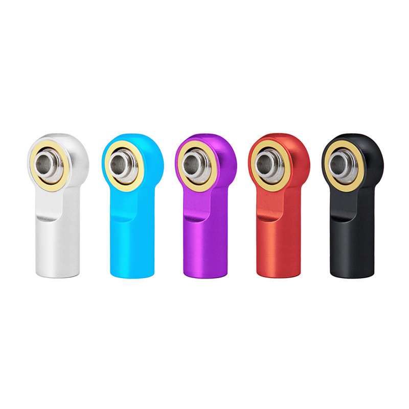RC climbing car ball head buckle aperture M3 pull rod head aluminum alloy ball Cup M3 fisheye bearing