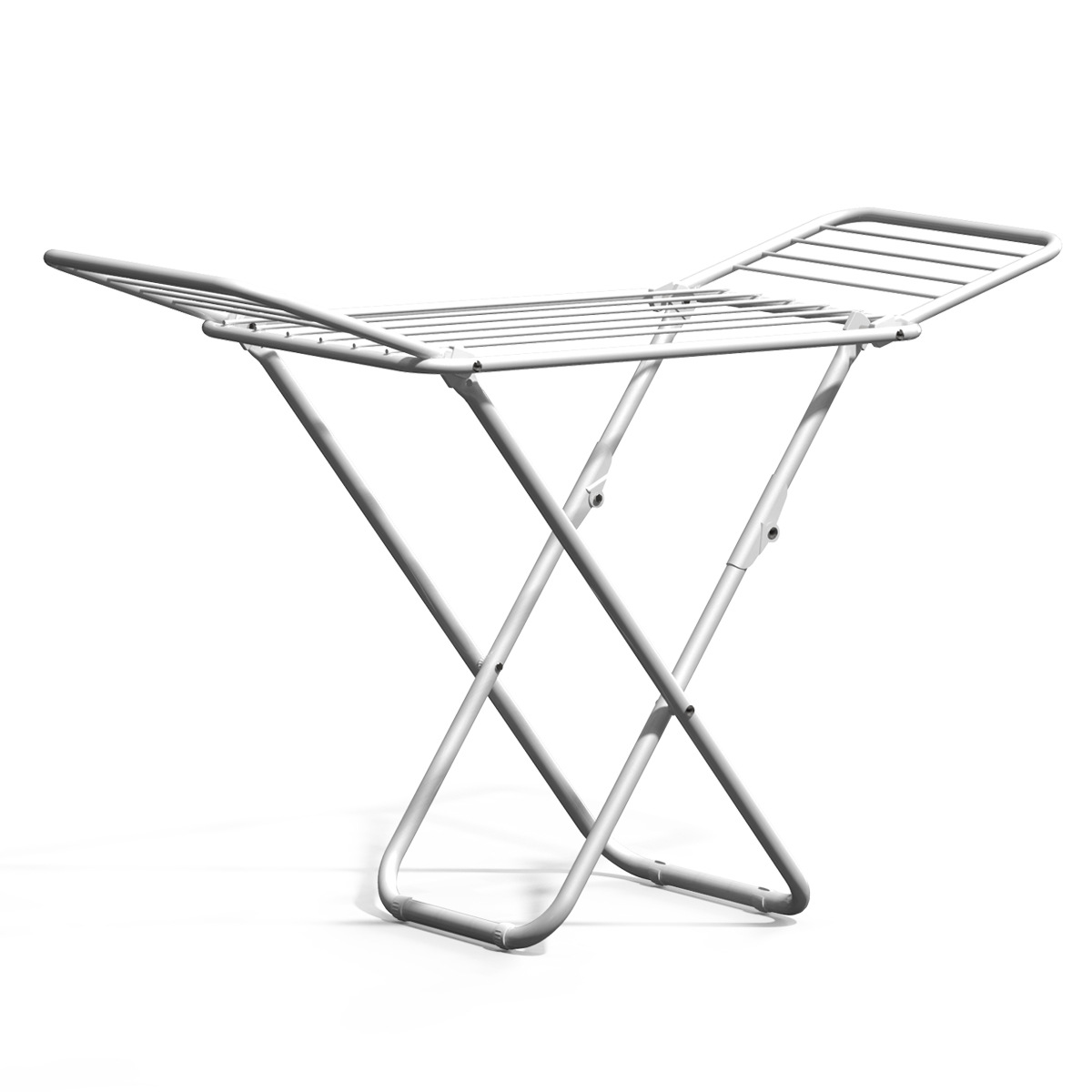 Transfronterizo tipo X piso percha de secado de ropa balcón plegable percha de secado de ropa interior y exterior sin instalación percha de secado de ropa al por mayor