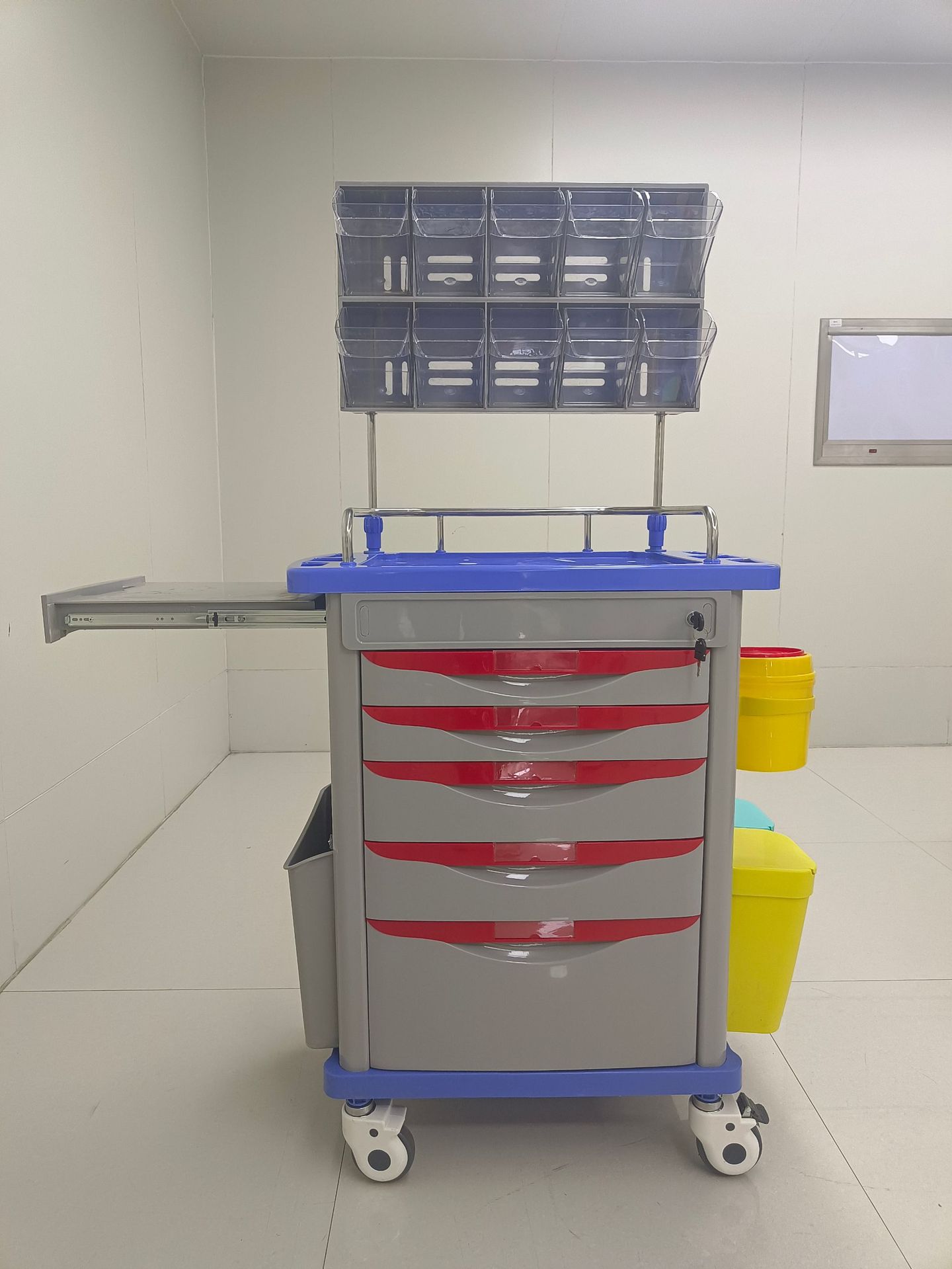 Vehículo de anestesia de doble fila