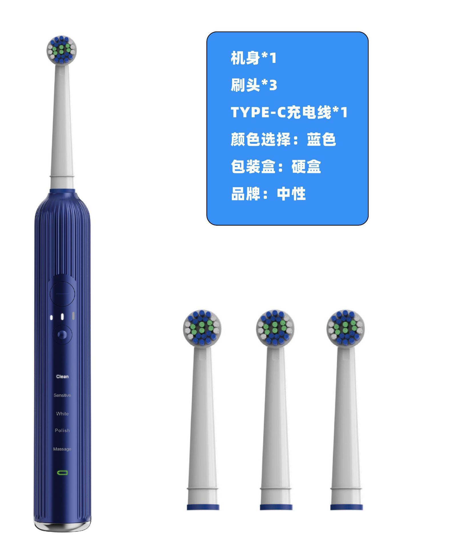 Cepillo de dientes eléctrico giratorio de producción propia, oral personalizado, Olepin, fabricante mayorista de batería de larga duración, ultrasónico de fábrica inalámbrico
