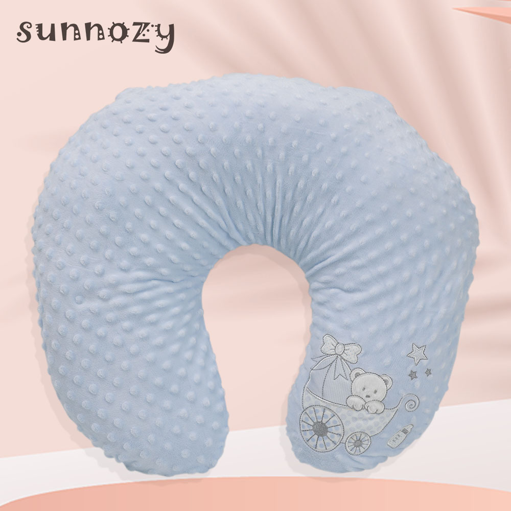 Almohada de enfermería recién nacido multifuncional europeo y americano en forma de U bebé durmiendo acostado anti-escupir leche bebé mamá cintura almohada artefacto de enfermería