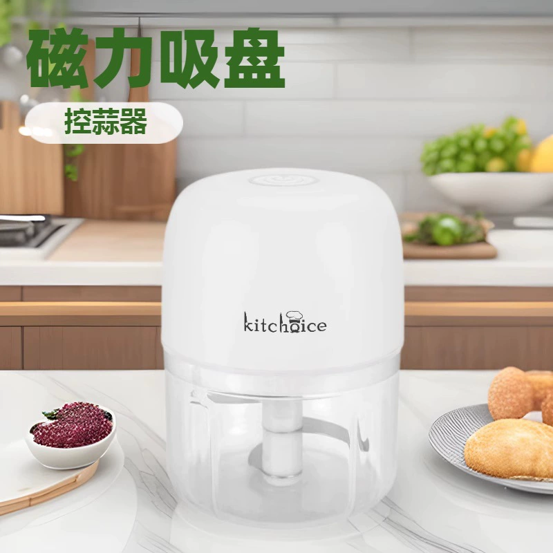 Горячие модели Большое количество спотовых производителей прямых продаж электрический чесночный станок креативный прозрачный чесночный станок оптовая детская пищевая машина