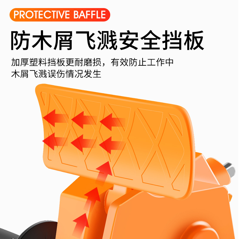 Pequeño al aire libre multifuncional cortador de ramas sierra eléctrica maderería doméstica mini taladro eléctrico conversión de motosierra eléctrica