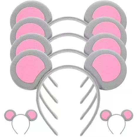 Amazon Christmas Cosplay Mouse Elephant Costume New Year Performance Headband Ears Tail Set Temu