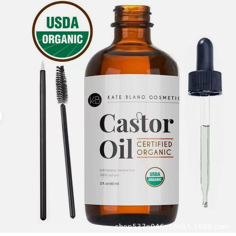 クロスボーダーキャスターオイル キャスターオイル まつげ眉毛ヘアケア オーガニックオイル エタンフリー 60ML 卸売|undefined