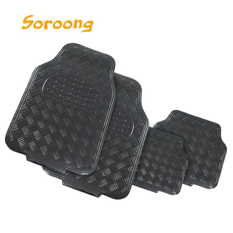Alfombrillas antideslizantes de gamuza para coche y SUV