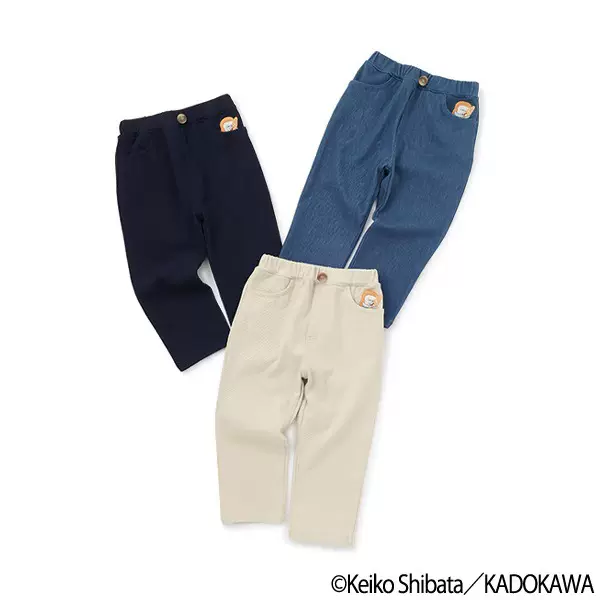 2025秋季新款 复古简约花卉刺绣勾花牛仔裤 宽松高腰松紧弹力裤男