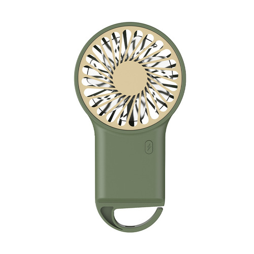 2024 Model Cross-border Mini Portable Small Fan with Lightweight Hook, USB Charging, Desk-Friendly Cute and Fashionable Style