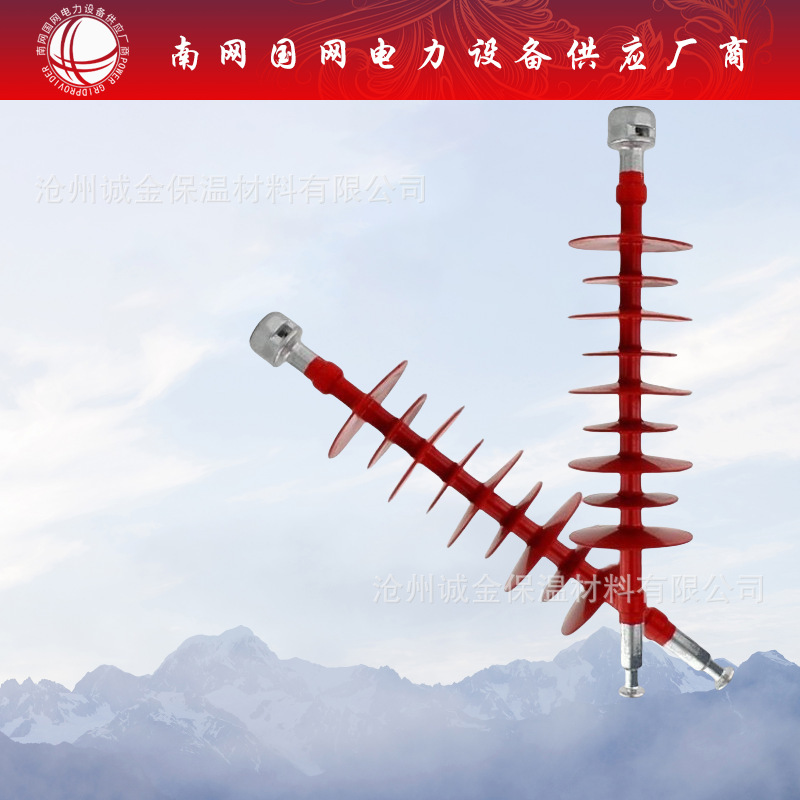 FXBW4-10/100户外高压复合悬式绝缘子FXBW4-10/70 10KV线路风电用