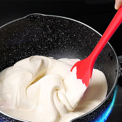 Silicone Scraper Set of 6 Food-Grade Silicone Spatula Oil Brush Colorful High-Temperature Resistant Silicone BBQ Brush Scraper Wholesale