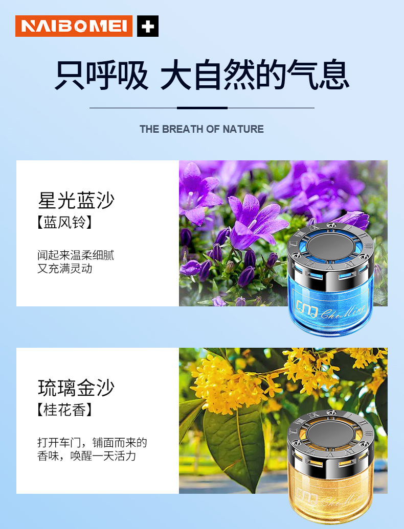 Suitable for Mercedes-Benz E-Class C-Class A-Class S-Class Gla/Glb/Glc Car Aromatherapy Deodorizing Perfume Car Fragrance
