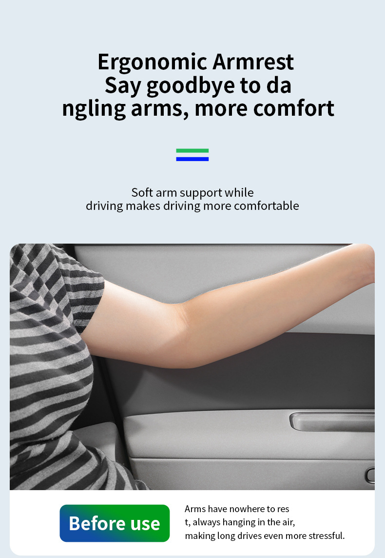 Car armrest heightening elbow rest with storage function, in-car retractable armrest box, elbow rest heightening pad, cross-border wholesale