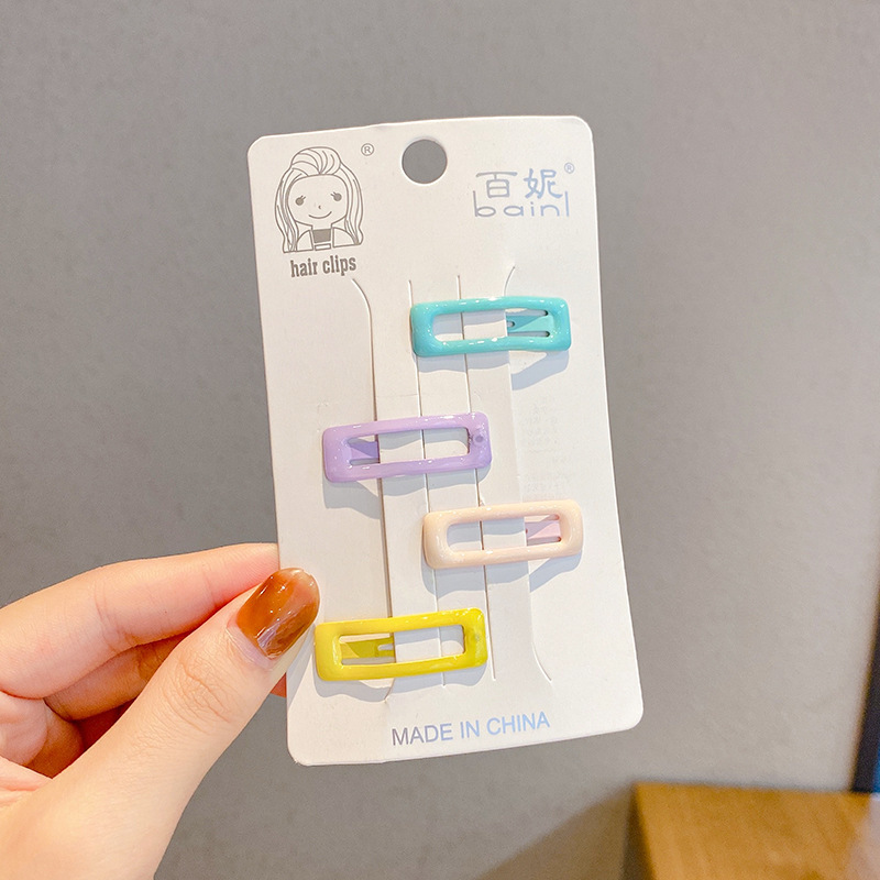 Sweet girl star clip para el cabello 2025 nuevo clip para el cabello de bebés femininos clip para el cabello lateral clip para el cabello de color