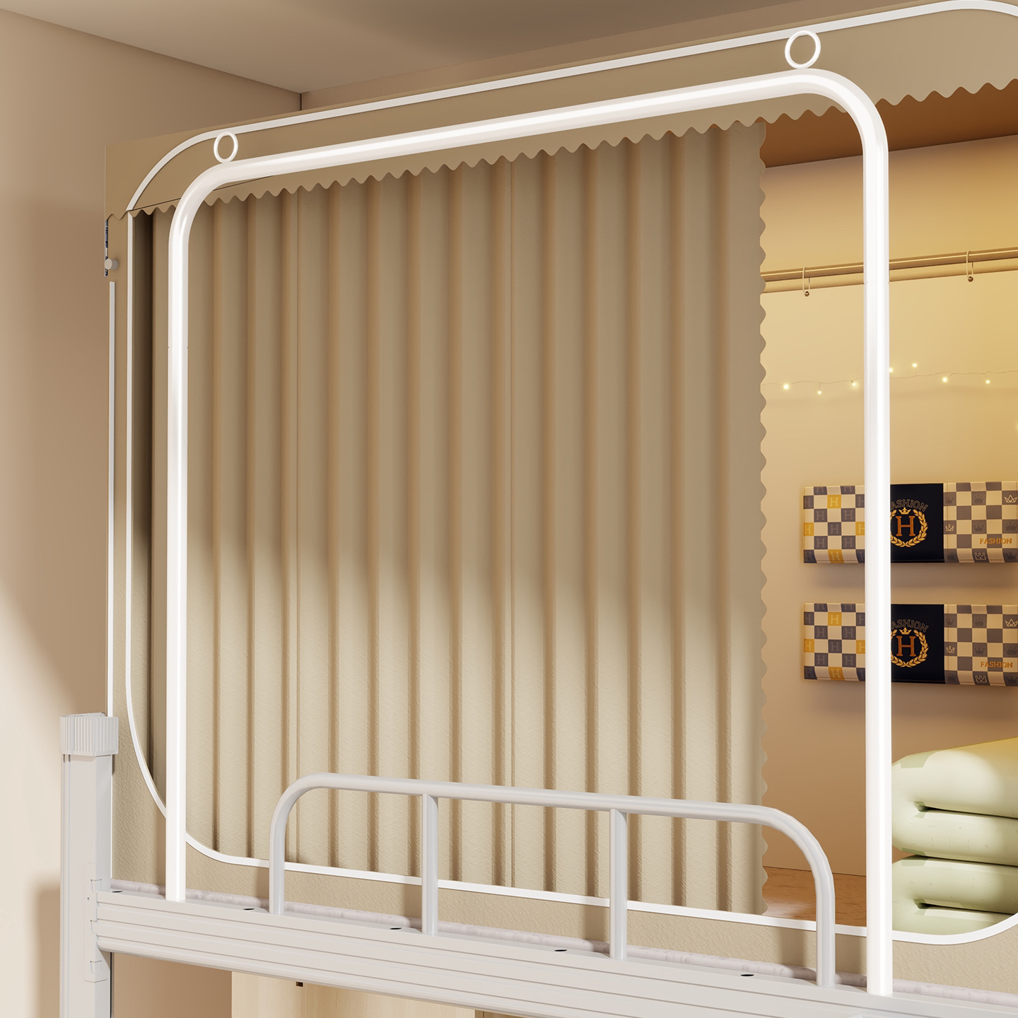 Perchero Colgante para Cama Multifuncional para Dormitorio image 1