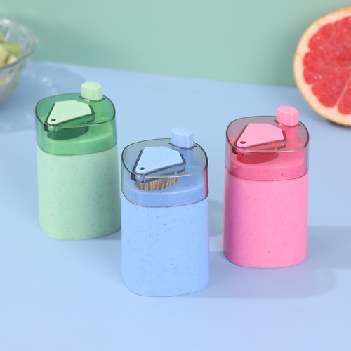 Toothpick box creative automatic pop-up household living room push-type toothpick tube portable portable toothpick tube wholesale