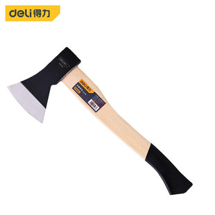 Deli Wooden Handle Ax Woodworking Ax Firewood Ax Woodworking Small Ax Knife Household Outdoor Carpenter Dl5706