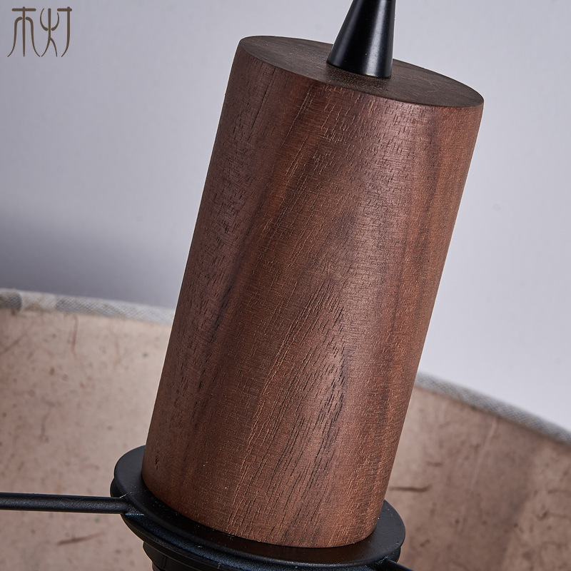 宋代美学宣纸吊灯设计师禅意新中式中古侘寂风餐厅茶室床头小吊灯|undefined